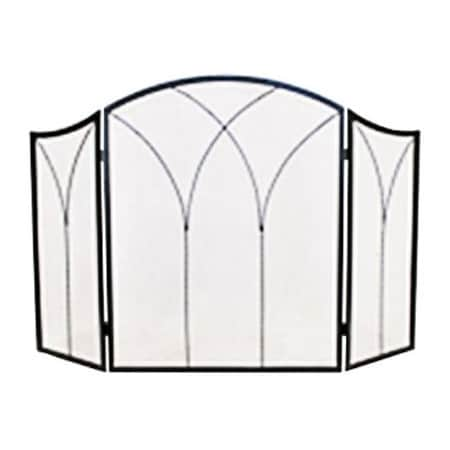 3 Panel Gothic Screen